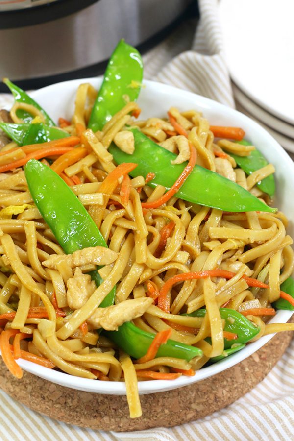How to make Instant pot lo mein