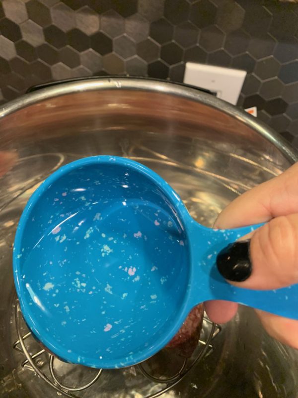 easy way to thaw frozen beef n the instant pot