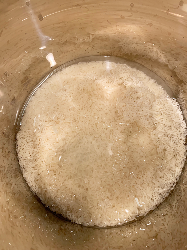 instant pot rice ingredients