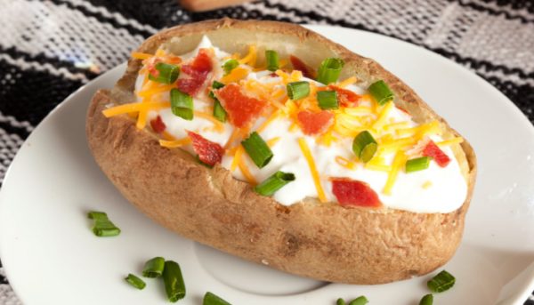 Finished potato