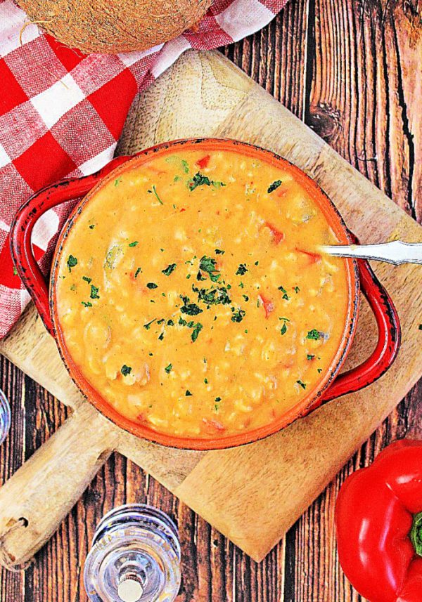 Coconut curry soup recipe