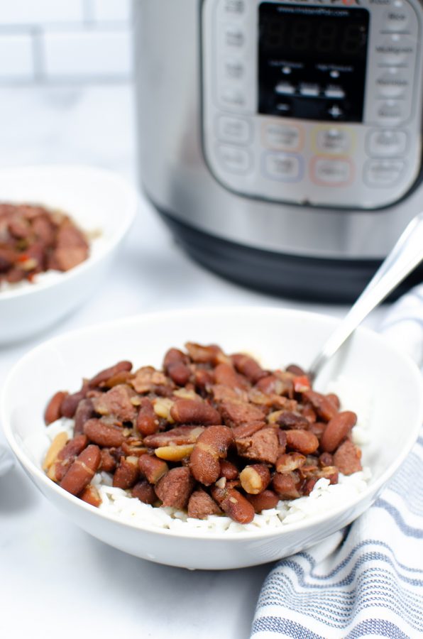Instant pot red beans and rice recipe