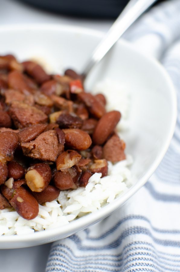red beans and rice in the instant pot