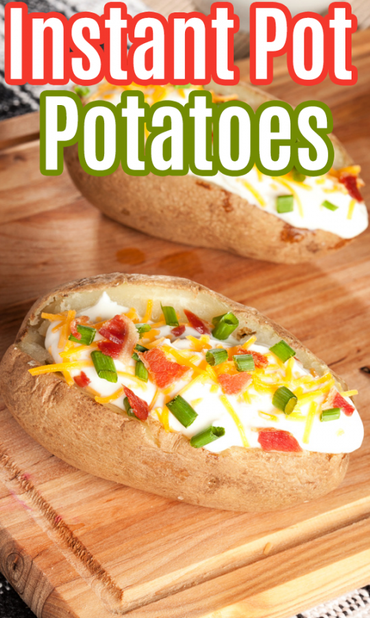 How to make baked potatoes in the Instant Pot