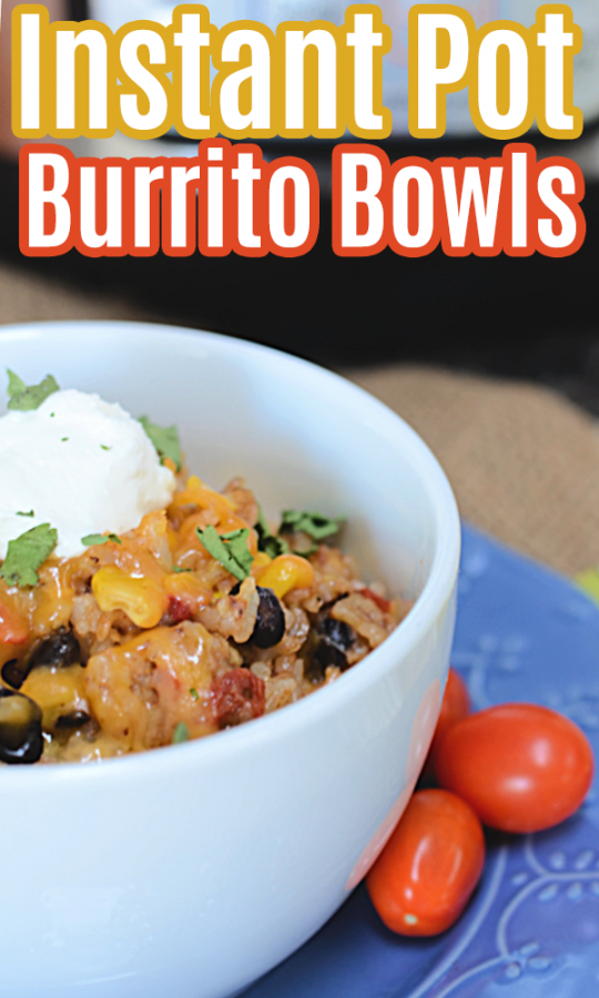 How to make chicken burrito bowls in the Instant Pot