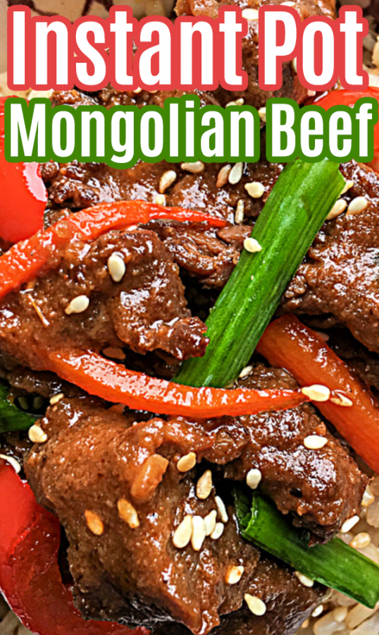 Instant Pot mongolian beef recipe
