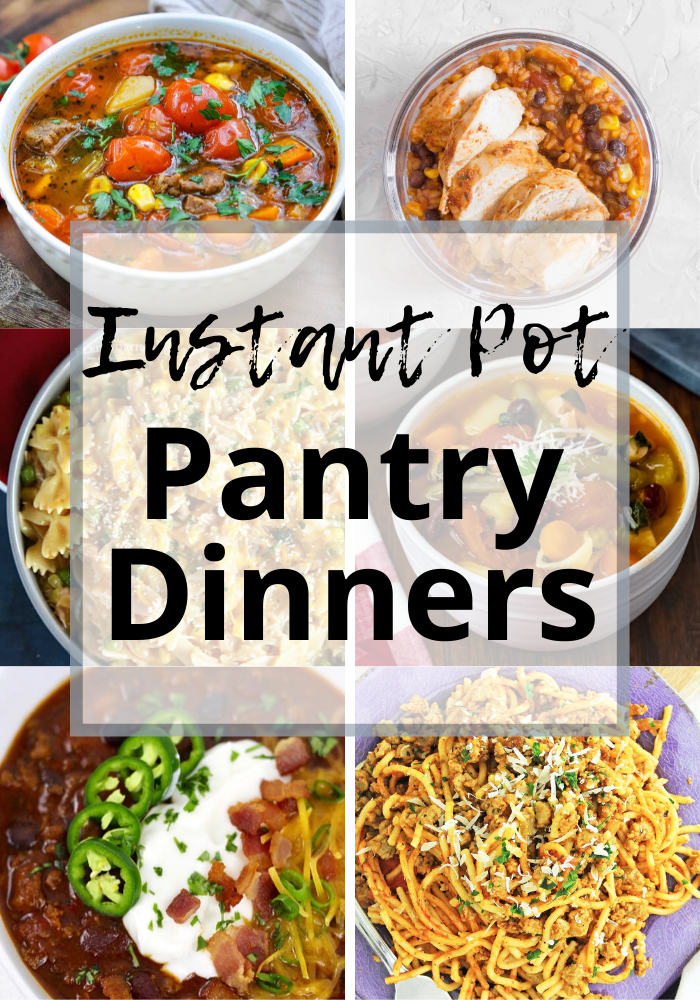 Featured image for “Instant Pot Pantry Meals”
