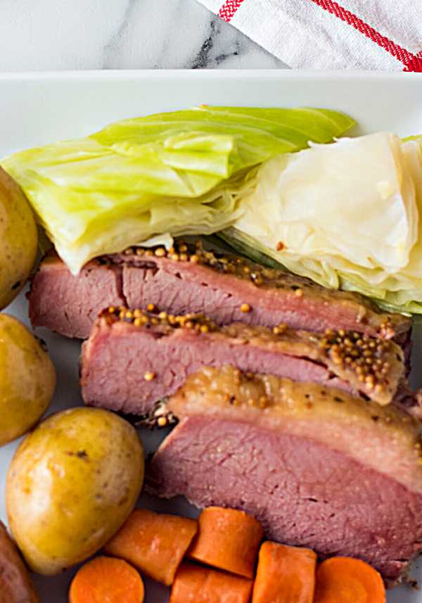 Instant pot corned beef and cabbage recipe how to make it (1)