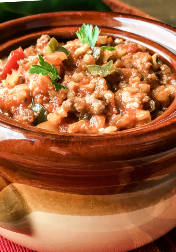 How to make stuffed pepper soup in the instant pot