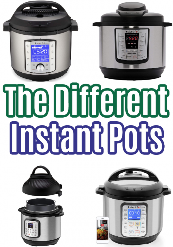 Types of Instant pots