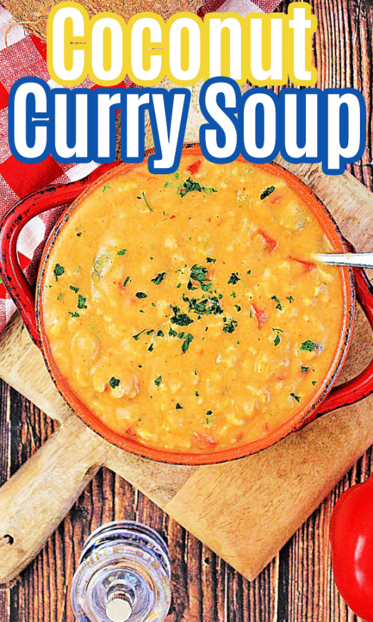 easy instant pot coconut curry soup