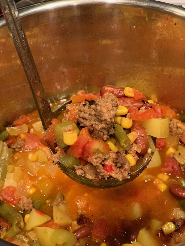 Instant pot shipwreck stew