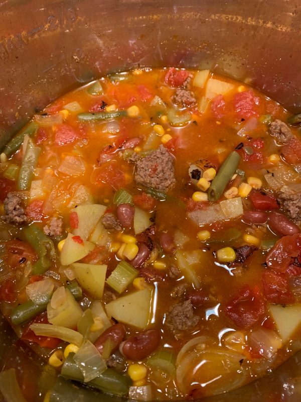 easy Instant pot shipwreck stew