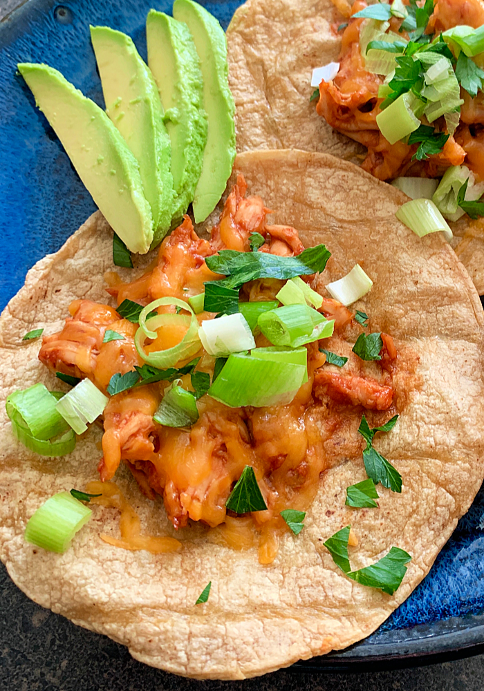 Image for Baked chicken tostadas