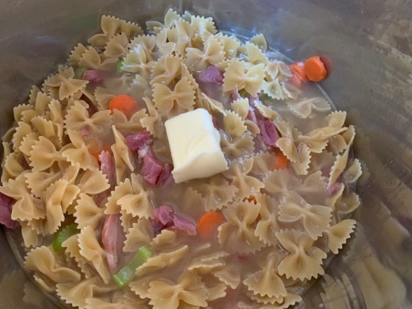 easy leftover ham recipe in the instant pot