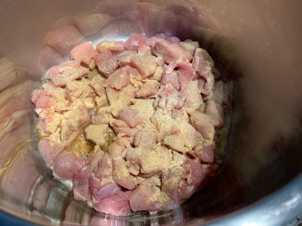 Saute chicken
