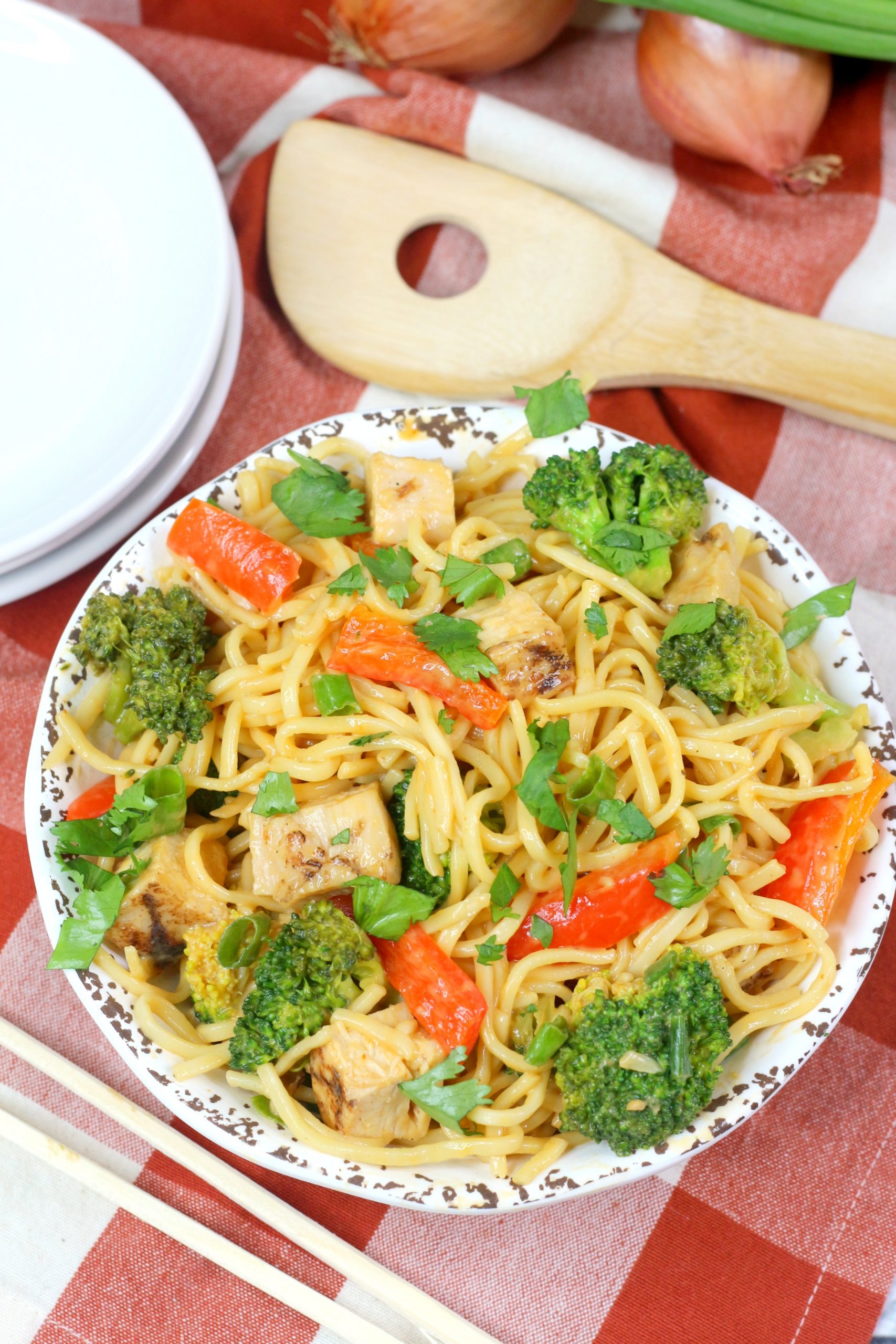 Featured image for “Instant Pot Lo Mein Spicy Thai”
