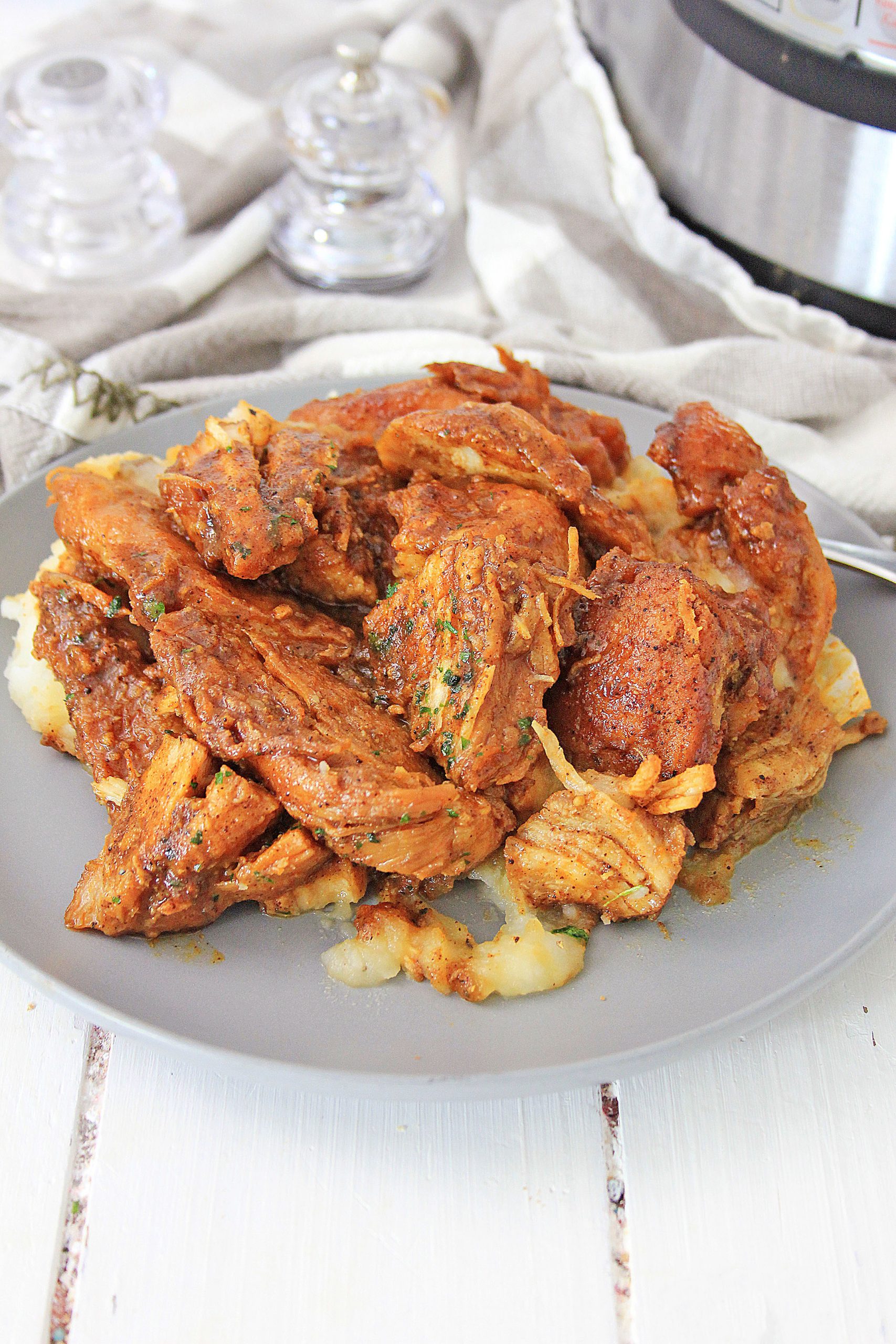Featured image for “Instant Pot Garlic Brown Sugar Chicken”