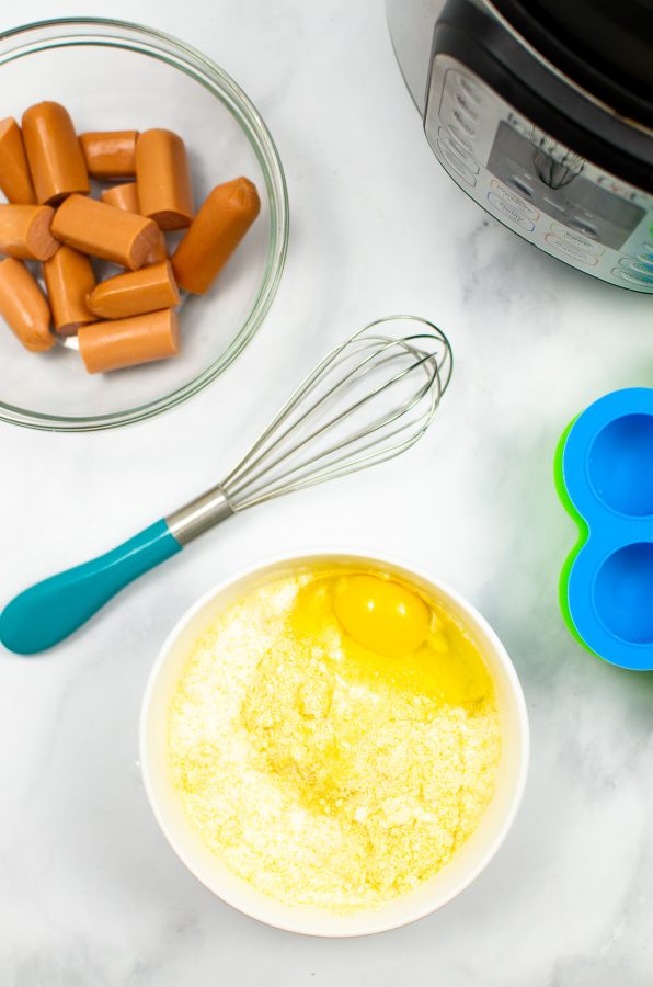how to make corn dogs in the instant pot