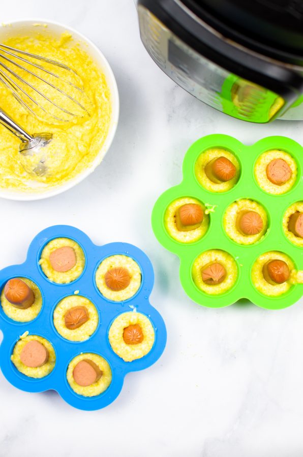 how to use silicone molds in the instant pot