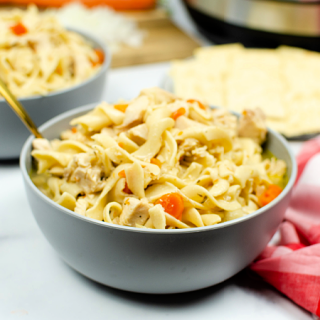Instant pot chicken noodle soup recipe