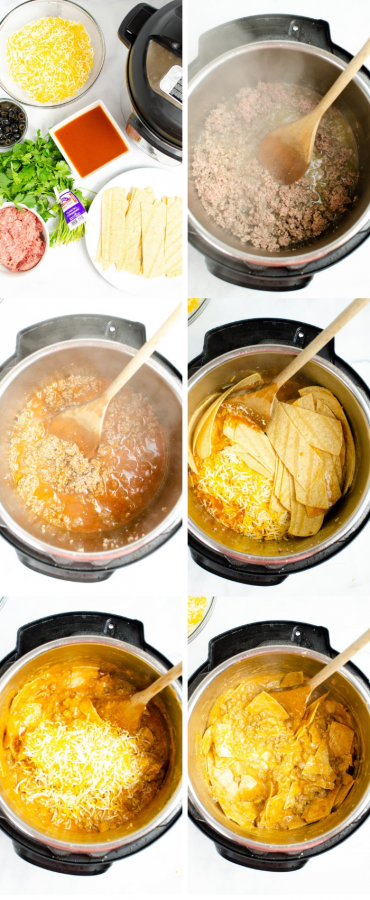 how to make mexican casserole in the Instant Pot