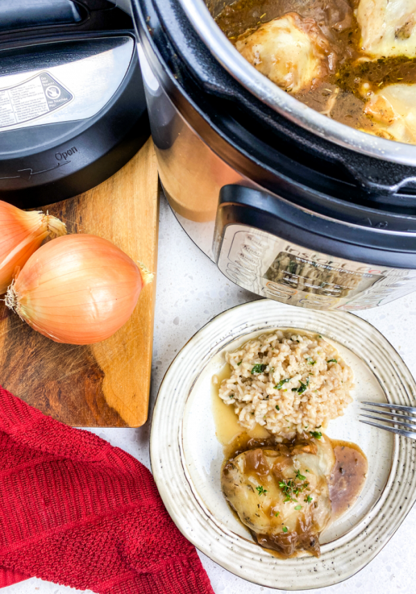 Instant Pot French Onion Chicken