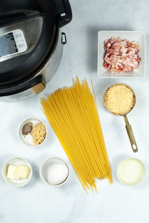 How to make bacon carbonara in the Instant Pot (1)