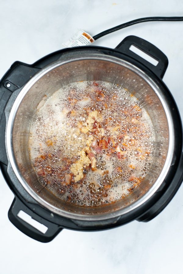 How to make bacon carbonara in the Instant Pot (1)