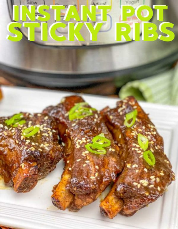 how to make Asian inspired sticky ribs in your Instant Pot