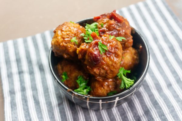 Cranberry Orange Meatballs