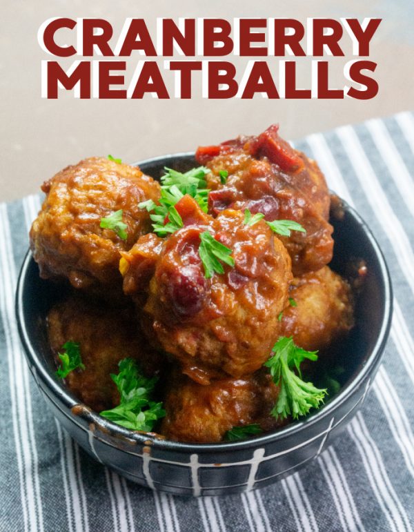 Instant Pot Cranberry Orange Meatballs