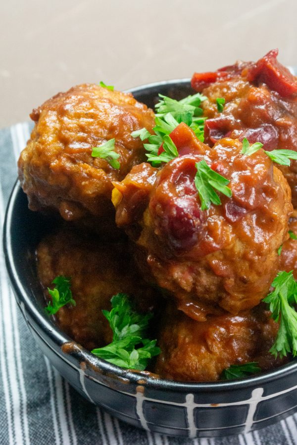 Instant Pot Cranberry Orange Meatballs