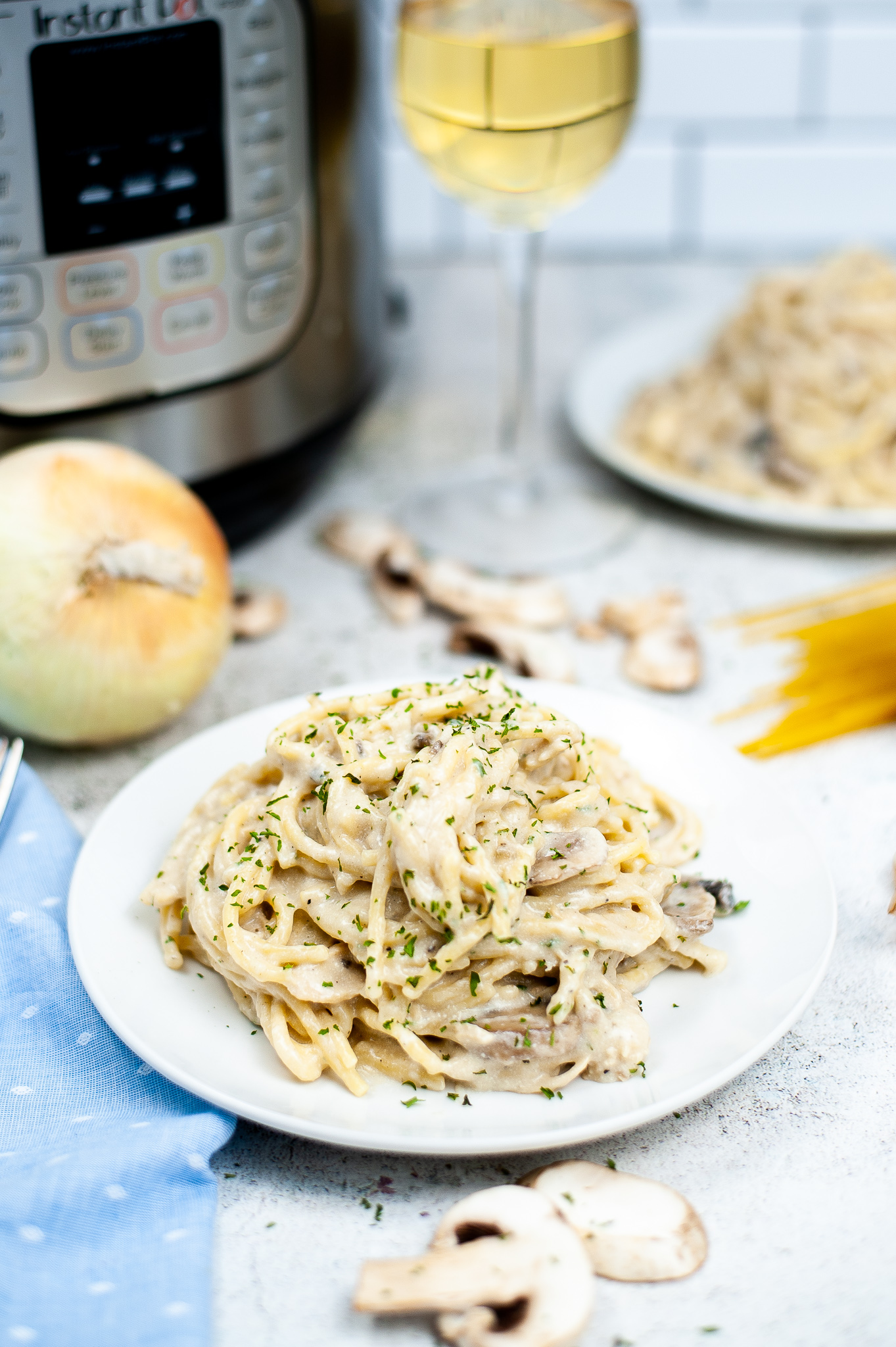 Instant Pot Chicken Tetrazzini