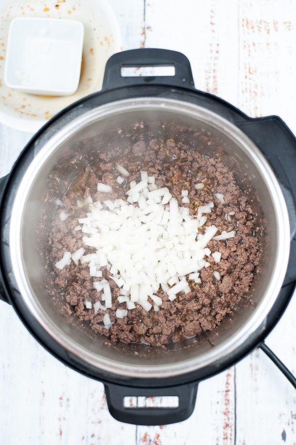 sauté the meat