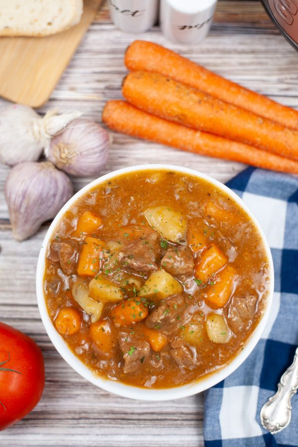 Easy Instant Pot Beef stew recipe