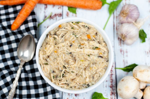 Instant Pot chicken and wild rice soup Panera bread copycat recipe (2)