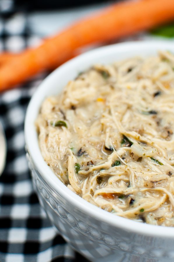 Panera copycat chicken and wild rice shoup