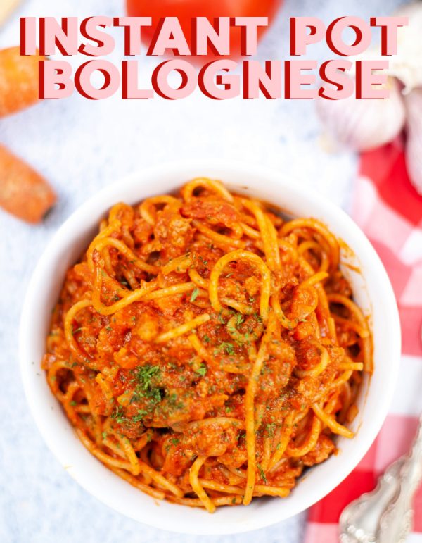 How to make classic bolognese in the Instant Pot