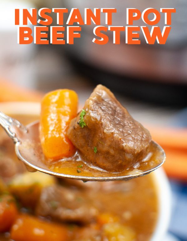 How to tender beef stew in the Instant Pot
