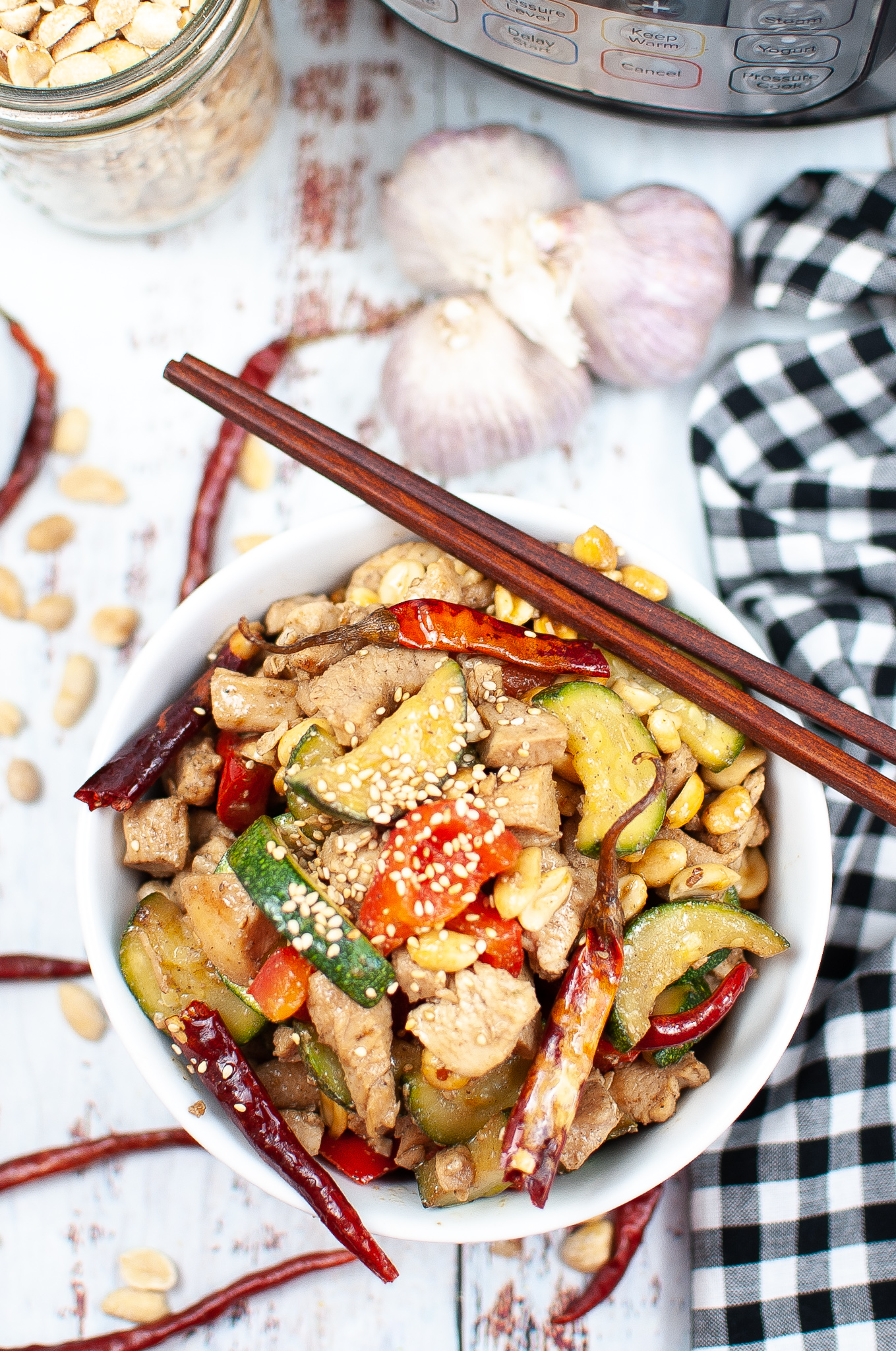 Instant Pot Kung Pao Chicken - Easy Instant Pot Dinners