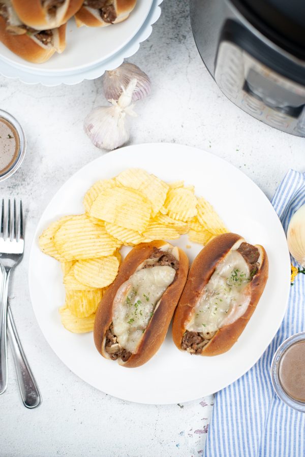 Instant Pot French Dip Sandwich
